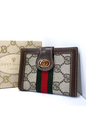 GUCCI GG Supreme Card Case PVC